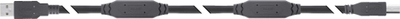 Kabllo aktive USB InLine USB 2.0, USB A në USB B, 12.5m, e zezë