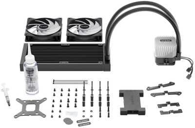 Ftohës uji CPU Be Quiet Light Loop 240mm, All in One, ARGB, i zi