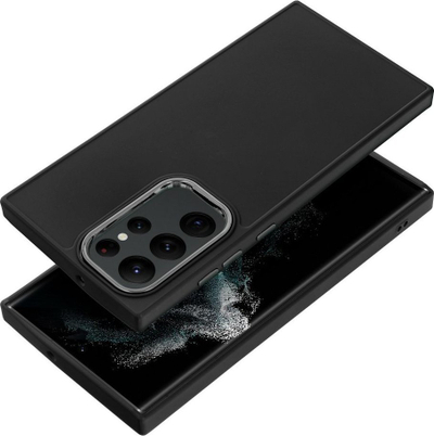 Këllëf telefoni OEM Frame, Samsung Galaxy S22 Ultra, TPU, i zi