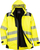 Xhaketë pune Portwest PW3 Hi Vis 3 in 1, reflektuese, e papërshkueshme nga uji, e verdhë me të zezë