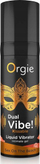 Xел стимулативен Orgie Dual Vibe Kissable, држествен ефект, арома Sex on the Beach