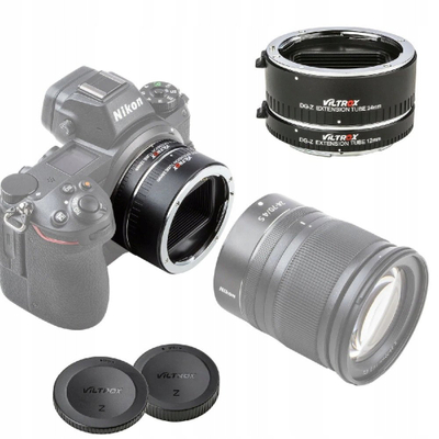 Проширлива макро прстенеста врска Viltrox DG Z, за Nikon Z, црна