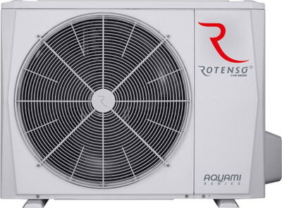 Njësi e jashtme pompë nxehtësie Rotenso Aquami Split AQS60X1o, inverter, për ngrohje dhe ftohje, e bardhë