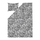 Set çarçafësh shtrati Iittala Cheetah, 150x210cm, 100% pambuk, bardh e zi