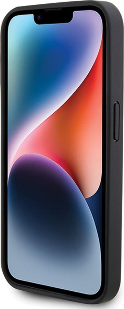 Mbrojtëse telefoni Karl Lagerfeld KLHCP15XPKLPKLK, lëkurë, për iPhone 15 Pro Max 6.7", e zezë