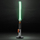 Dekor tavoline Ukon!c Star Wars Luke Skywalker Lightsaber, dritë ambienti, jeshile