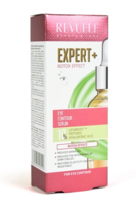 Serum për kujdesin rreth syve REVUELE Expert +, 30 ml