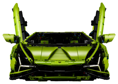 Set ndërtimi LEGO Technic Lamborghini Sián FKP 37 42115, model koleksionist 1:8, për të rritur, jeshil