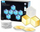Panele drite murale Govee Glide Hexagon Ultra, set 7 copë, RGB, Meteor Gray Moon White
