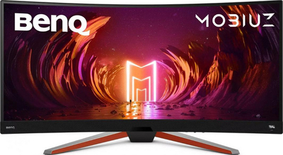 Monitor BenQ Mobiuz EX3410R, 34'', 3440 x 1440 (UWQHD), i zi/ i hirtë