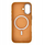 Капак за телефон Wozinsky Fashion Case MagSafe за Samsung Galaxy S25, TPU, со MagSafe, портокалов