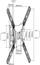 Mbajtëse muri për TV Equip Wall Mount 650405, 23"–55", deri 30kg, e zezë