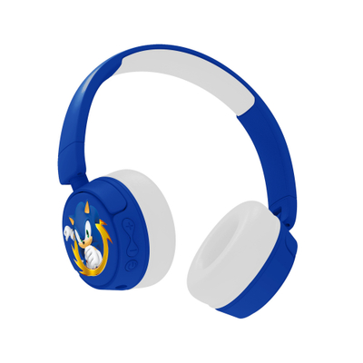 Kufje pa tela për kalamaj OTL Technologies SH0985 Sonic the Hedgehog, Bluetooth, kontroll volumi nga prindërit, blu