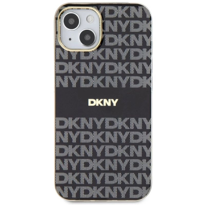 Kapak telefoni DKNY DKHMP15SHRHSEK, iPhone 15 14 13 6.1", MagSafe, i zi