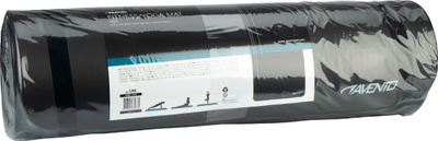 Тепих за јога Avento NBR, 183×61 cm, 12 mm, црн