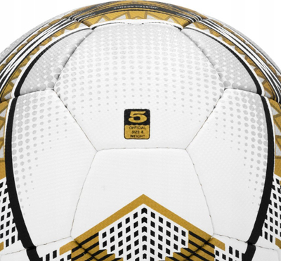 Top futbolli Spokey PROGRESS, madhësia 5, për asfalt, i bardhë
