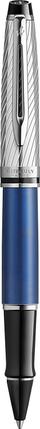 Stilolaps roller Waterman Expert Deluxe, majë F, metal, blu