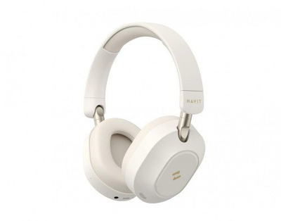 Kufje wireless Havit Life NC01H H668BT, Bluetooth, anulim aktiv i zhurmës, bezhë