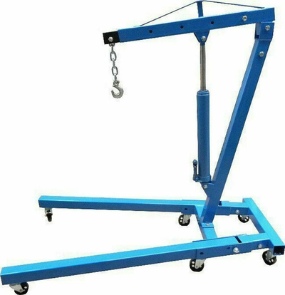 Винч за работа GEKO 2t, капацитет 2000kg, склоплив, сина боја