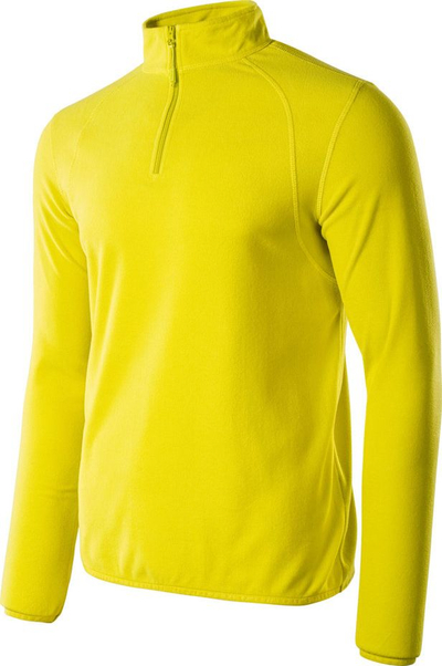 Bluzë fleece për burra Iguana Vilos, 2XL, poliester, ngjyrë lime