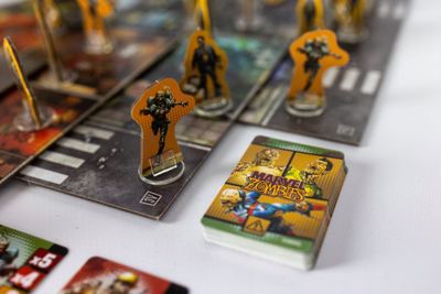 Lojë bordi Portal Games Marvel Zombies Heroic Resistance, kooperative, figurina plastike, shumëngjyrëshe