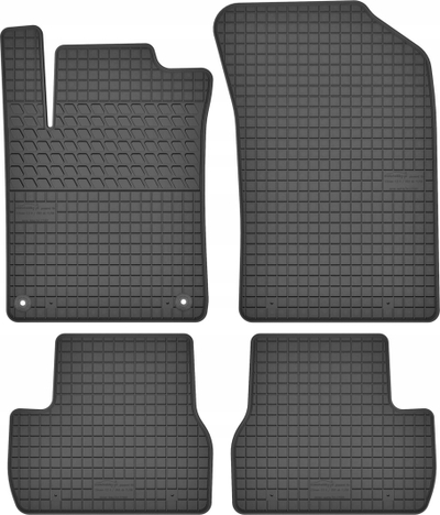 Tapete gome Cikcar për Citroen DS3, set 4 copë, universal, të zinj