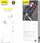 Kufje in-ear Pavareal M12, me mikrofon, USB-C, të bardha