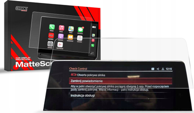 Folje mbrojtëse ekrani GRIZZ MatteScreen për BMW X3 G01 10.25", antigërvishtje, mat, transparente