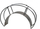 Mbajtëse gypi Green>it Hose Hanger, deri 60m, e galvanizume