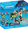 Set lodrash piratë Playmobil Pirate Simulation, me hark dhe peshq, shumëngjyrësh
