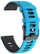 Rrip silikoni 4wrist për Garmin 20 mm, i kaltër