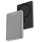 Dviced Qi2 Ultrathin MagSafe Power Bank 5000mAh, Black, Grey