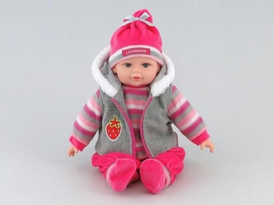 Kukull Baby Doll With Polish Sound 417670, 35cm, shumëngjyrëshe