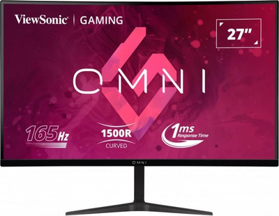 Monitor gaming i lakuar ViewSonic VX2718-2KPC-MHD, 27", QHD, 180Hz, i zi