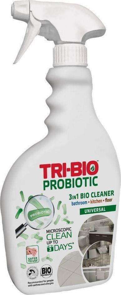Spraj pastrimi Tri-Bio Probiotic 3 në 1, 420 ml, për kuzhinë dhe banjo