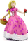 Figurë lodër PAPO Princess with Rose, princeshë me trëndafil, shumëngjyrëshe