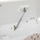 Kuti dekorative Atmosphera White Fox Softness, MDF, 53x33x54.5cm, e bardhë