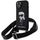 Këllëf telefoni Karl Lagerfeld KLHCP15SSCBSKNK, për iPhone 15 6.1", silikon i fortë, i zi