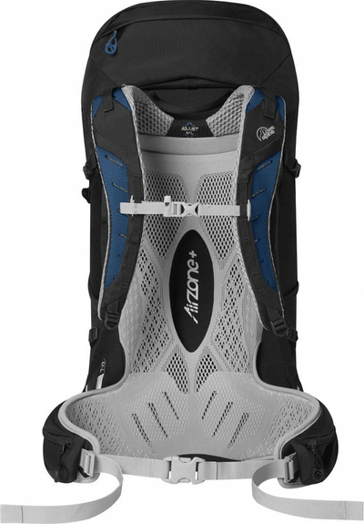 Shpinore malore Lowe Alpine AirZone Trek 35:45, 35-45L, sistem ajrosje AirZone+, e zezë