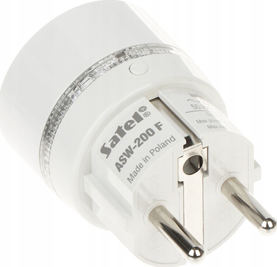 Prizë inteligjente Satel Bewave ASW-200, Schuko, ABAX2, e bardhë