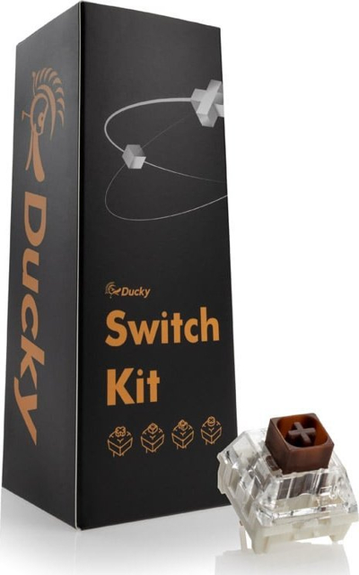 Set switche Ducky Kailh Box Brown, 110 copë, taktil