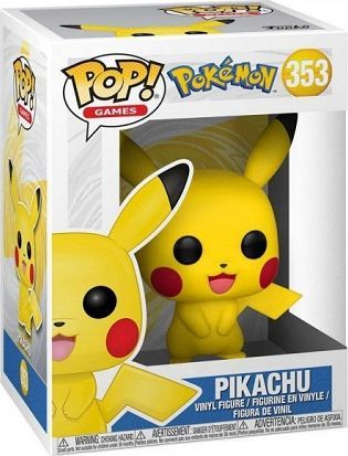Figurë vinili Funko POP Pikachu 353, koleksion Pokémon, e verdhë