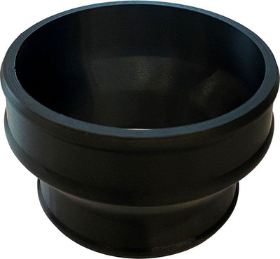 Reduktor plastik për intake, 76-70mm, i zi