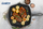Tigan grill Heinner Marble Cooking, 26.5x4.5 cm, gize e emaluar, gri