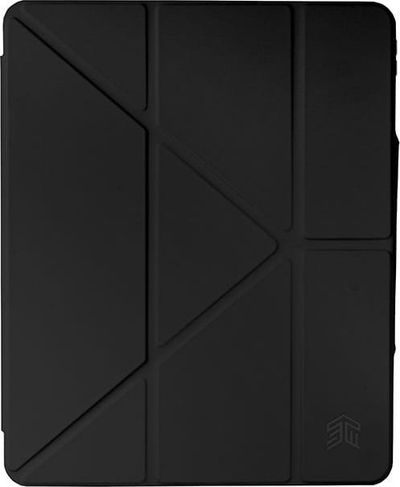 Mbrojtëse STM Dorezë Opp Folio për iPad Air 13", origami stand, e zezë transparente