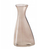 Декоративна ваза Boltze Home Erula, стакло, 24cm, светло кафеава