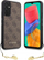 Futrollë Guess GUHCSA34GF4GBR për Samsung Galaxy A34 5G, seri 4G Charms, e fortë, kafe