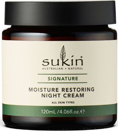 Krem nate për fytyrë Sukin Moisture Restoring Night Cream, hidratues, për të gjitha llojet e lëkurës