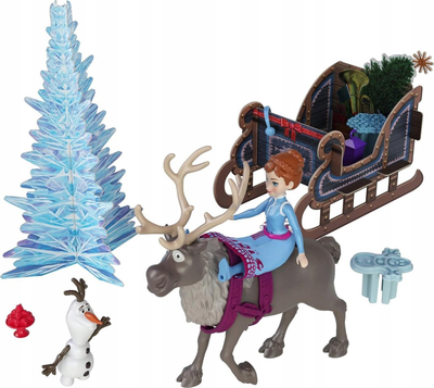 Kalendar Adventi me lodra surprizë Disney Frozen, 24 ditë, me kukulla Anna edhe Elsa