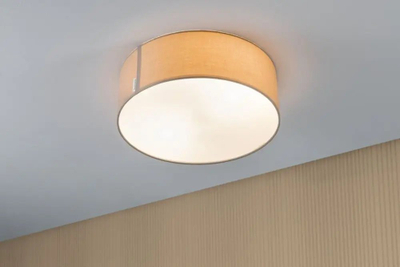 Plafonierë Paulmann Mari 70952, LED E27, 40W, bezhë mat